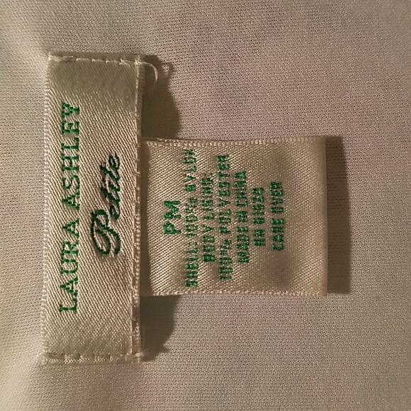 Laura Ashley blue and purple flower top - Picture 2 of 3